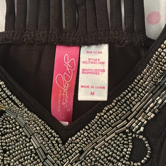 Six Degrees of Separation night out party Black Medium top - Picture 5 of 5